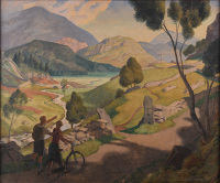 Paintings by the artist Edward Irvine Halliday